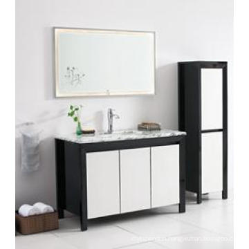 Bathroom Cabinet New Fashion Embossment Cabinet Design Bathroom Vanity Bathroom Furniture Bathroom Mirrored Cabinet (V-14166A)